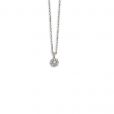 Diamond flower cluster pendant - 02022697 | Heming Diamond Jewellers | London
