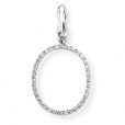 Diamond Initial 'O' Charm / Pendant (9ct) - 00019108 | Heming Diamond Jewellers | London