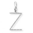 Diamond Initial 'Z' Charm / Pendant (9ct) - 00019119 | Heming Diamond Jewellers | London