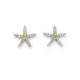 Diamond Starfish Earrings - 02022253 | Heming Diamond Jewellers | London