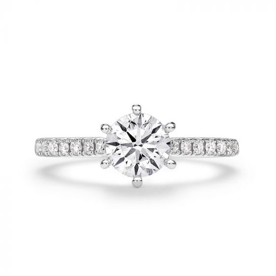 SALISBURY - 1745 COLLECTION - SALISBURY - DIAMOND SOLITAIRE RING | Heming Diamond Jewellers | London