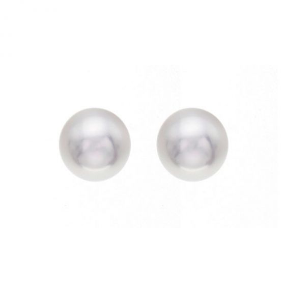 7-7.5mm Pearl Stud Earrings - 00024928 | Heming Diamond Jewellers | London