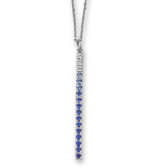 Sapphire and Diamond Pendant