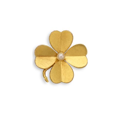 Four Leaf Clover Brooch