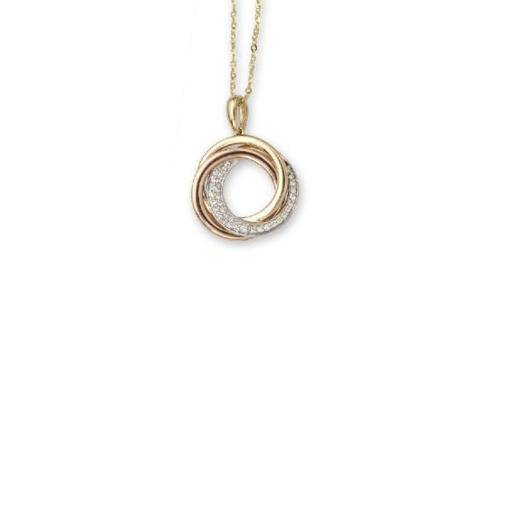 Diamond Circle Pendant