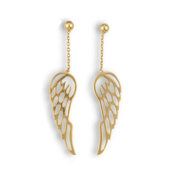 Angel Wings Earrings - 00025271 | Heming Diamond Jewellers | London