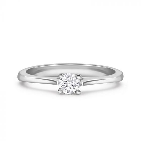 Diamond Single Stone Ring - 00023005 | Heming Diamond Jewellers | London