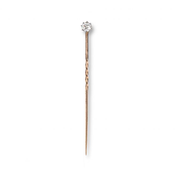 Old Cut Diamond Stickpin - 00020450 | Heming Diamond Jewellers | London