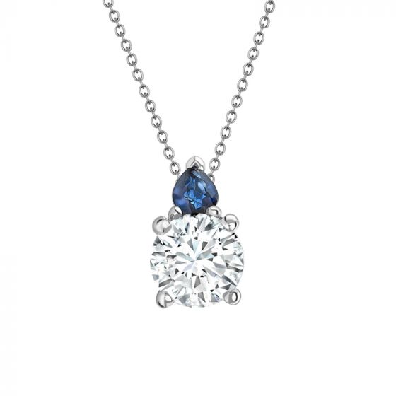 GRAFTON PENDANT 1745 COLLECTION - GRAFTON DIAMOND SOLITAIRE PENDANT | Heming Diamond Jewellers | London