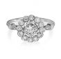 Diamond Cluster Ring - 00022476 | Heming Diamond Jewellers | London