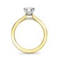  - ARCHAMBO - DIAMOND SOLITAIRE PLAIN RING