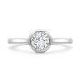 CAVENDISH - 1745 COLLECTION - CAVENDISH - DIAMOND SOLITAIRE PLAIN RING | Heming Diamond Jewellers | London