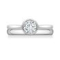 CAVENDISH - 1745 COLLECTION - CAVENDISH - DIAMOND SOLITAIRE PLAIN RING | Heming Diamond Jewellers | London