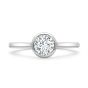 CAVENDISH - 1745 COLLECTION - CAVENDISH - DIAMOND SOLITAIRE PLAIN RING | Heming Diamond Jewellers | London