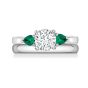 GRAFTON EMERALD - 1745 COLLECTION - GRAFTON EMERALD - DIAMOND SOLITAIRE RING | Heming Diamond Jewellers | London