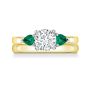 GRAFTON EMERALD - 1745 COLLECTION - GRAFTON EMERALD - DIAMOND SOLITAIRE RING | Heming Diamond Jewellers | London