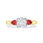 GRAFTON RUBY - 1745 COLLECTION - GRAFTON RUBY - DIAMOND SOLITAIRE RING | Heming Diamond Jewellers | London