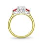 GRAFTON RUBY - 1745 COLLECTION - GRAFTON RUBY - DIAMOND SOLITAIRE RING | Heming Diamond Jewellers | London