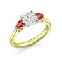 GRAFTON RUBY - 1745 COLLECTION - GRAFTON RUBY - DIAMOND SOLITAIRE RING | Heming Diamond Jewellers | London