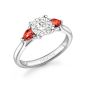 GRAFTON RUBY - 1745 COLLECTION - GRAFTON RUBY - DIAMOND SOLITAIRE RING | Heming Diamond Jewellers | London