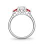 GRAFTON RUBY - 1745 COLLECTION - GRAFTON RUBY - DIAMOND SOLITAIRE RING | Heming Diamond Jewellers | London