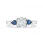 GRAFTON SAPPHIRE - 1745 COLLECTION - GRAFTON SAPPHIRE - DIAMOND SOLITAIRE RING | Heming Diamond Jewellers | London