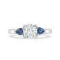 GRAFTON SAPPHIRE - 1745 COLLECTION - GRAFTON SAPPHIRE - DIAMOND SOLITAIRE RING | Heming Diamond Jewellers | London