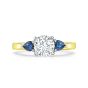 GRAFTON SAPPHIRE - 1745 COLLECTION - GRAFTON SAPPHIRE - DIAMOND SOLITAIRE RING | Heming Diamond Jewellers | London