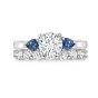 GRAFTON SAPPHIRE - 1745 COLLECTION - GRAFTON SAPPHIRE - DIAMOND SOLITAIRE RING | Heming Diamond Jewellers | London