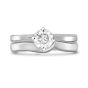 JERMYN - 1745 COLLECTION - JERMYN - DIAMOND SOLITAIRE PLAIN RING | Heming Diamond Jewellers | London