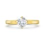 JERMYN - 1745 COLLECTION - JERMYN - DIAMOND SOLITAIRE PLAIN RING | Heming Diamond Jewellers | London