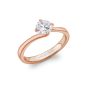 JERMYN - 1745 COLLECTION - JERMYN - DIAMOND SOLITAIRE PLAIN RING | Heming Diamond Jewellers | London