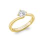 JERMYN - 1745 COLLECTION - JERMYN - DIAMOND SOLITAIRE PLAIN RING | Heming Diamond Jewellers | London