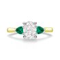 MADDOX EMERALD - 1745 COLLECTION - MADDOX EMERALD - DIAMOND SOLITAIRE RING | Heming Diamond Jewellers | London