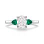 MADDOX EMERALD - 1745 COLLECTION - MADDOX EMERALD - DIAMOND SOLITAIRE RING | Heming Diamond Jewellers | London