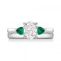 MADDOX EMERALD - 1745 COLLECTION - MADDOX EMERALD - DIAMOND SOLITAIRE RING | Heming Diamond Jewellers | London