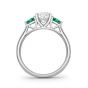 MADDOX EMERALD - 1745 COLLECTION - MADDOX EMERALD - DIAMOND SOLITAIRE RING | Heming Diamond Jewellers | London