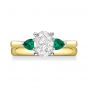 MADDOX EMERALD - 1745 COLLECTION - MADDOX EMERALD - DIAMOND SOLITAIRE RING | Heming Diamond Jewellers | London