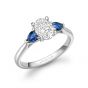 MADDOX SAPPHIRE - 1745 COLLECTION - MADDOX SAPPHIRE - DIAMOND SOLITAIRE RING | Heming Diamond Jewellers | London