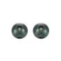 10.5 - 11mm Tahitian Pearl Stud Earrings - 00020074 | Heming Diamond Jewellers | London