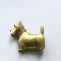 18ct Gold Scottie Dog Brooch - 02023606 | Heming Diamond Jewellers | London