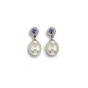 Pearl drop earrings