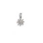 Diamond Snowflake Cluster Pendant.