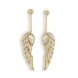 Angel Wings Earrings - 00025271 | Heming Diamond Jewellers | London