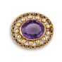 Antique Amethyst Brooch - 02024156 | Heming Diamond Jewellers | London