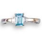 Aquamarine and Diamond Ring - 00024787 | Heming Diamond Jewellers | London