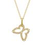 Diamond Butterfly Pendant - 00020877 | Heming Diamond Jewellers | London