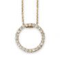 Diamond Circle Pendant - 00024472 | Heming Diamond Jewellers | London