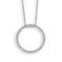 Diamond Circle Pendant - 02023643 | Heming Diamond Jewellers | London