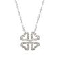 Diamond Clover Pendant - 00020878 | Heming Diamond Jewellers | London